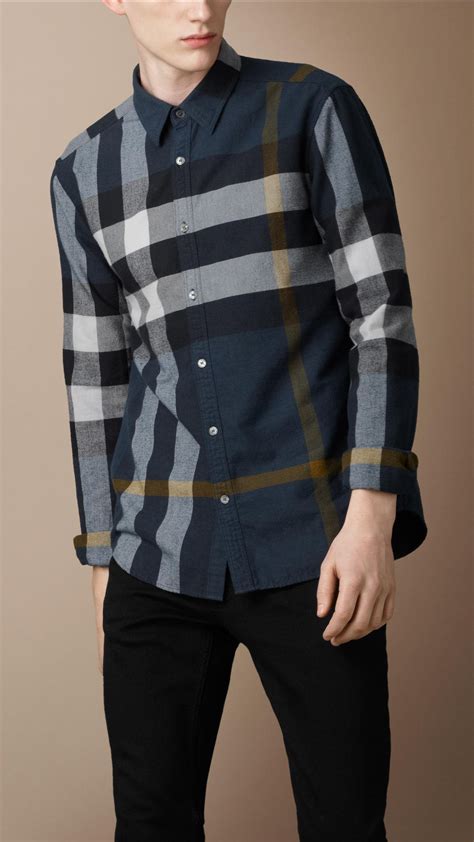 burberry check mens pants|burberry flannel outfit men.